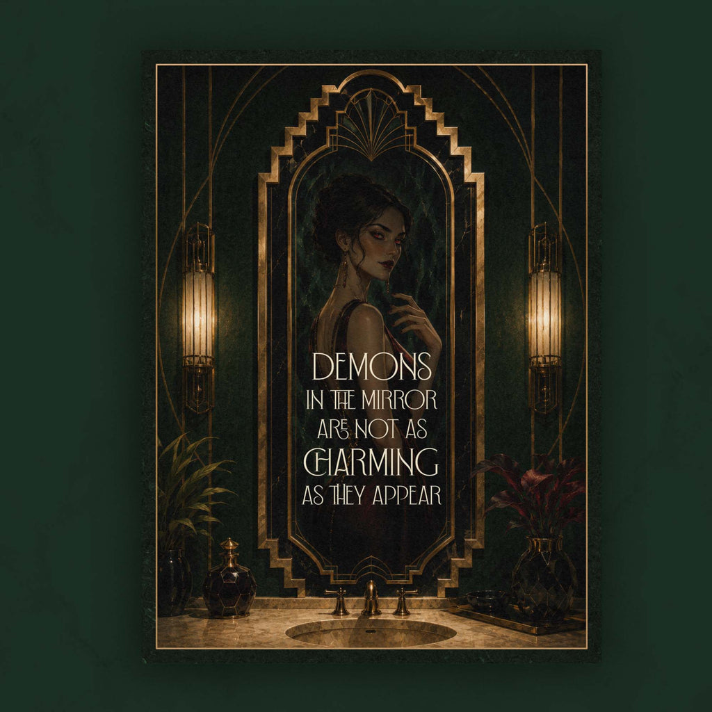Demons in the mirror are not as charming as they appear