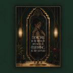 Demons in the mirror are not as charming as they appear
