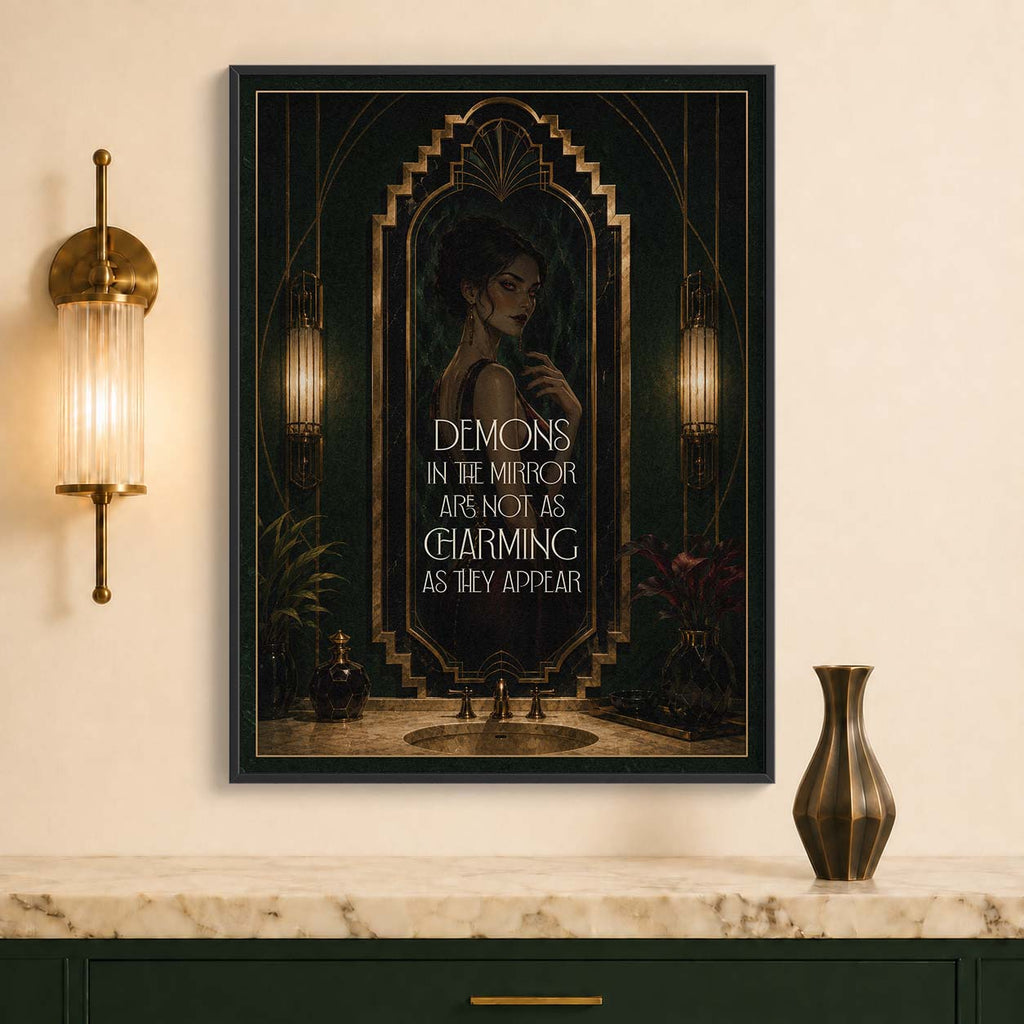 Demons in the mirror are not as charming as they appear