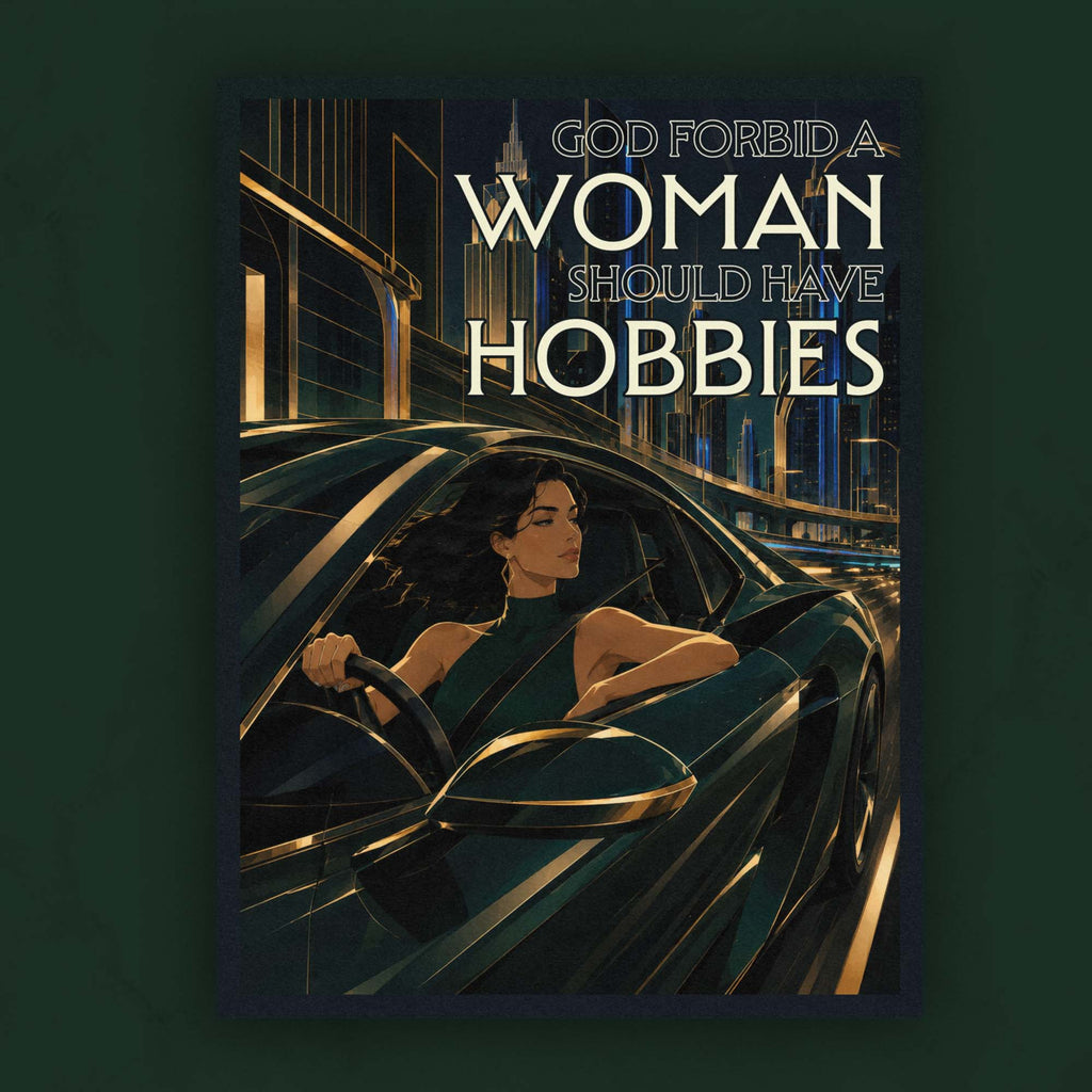 God forbid women should drive fast cars
