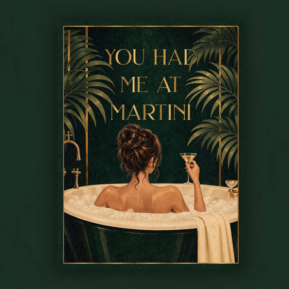 You had me at martini
