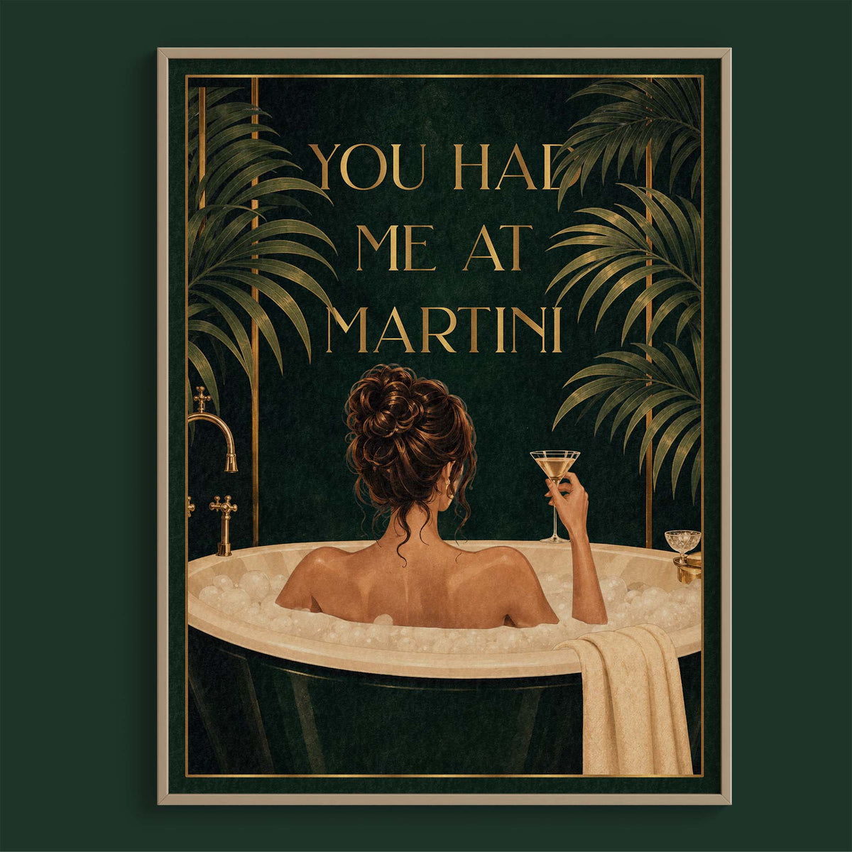 You had me at martini